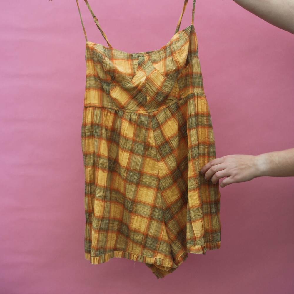 Plaid Summer Romper